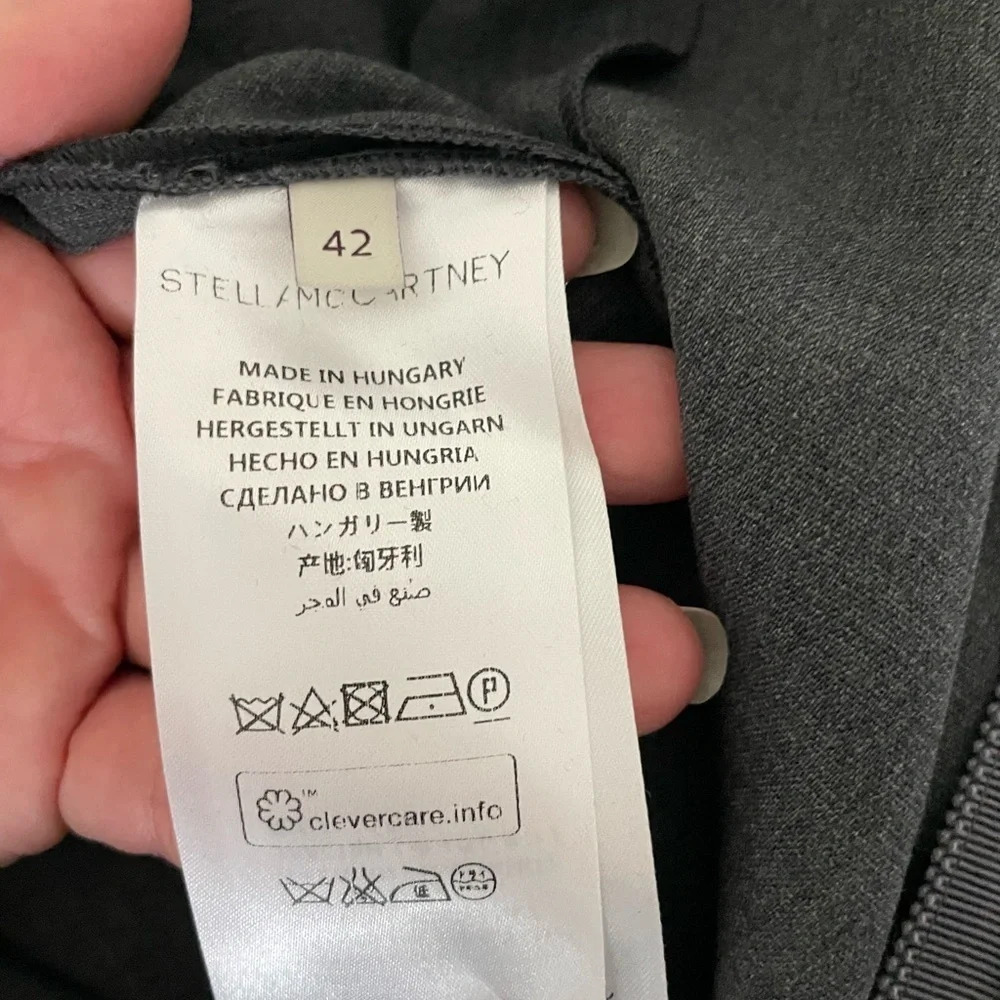 Stella Mcartney gray shift dress - Picture 8 of 9